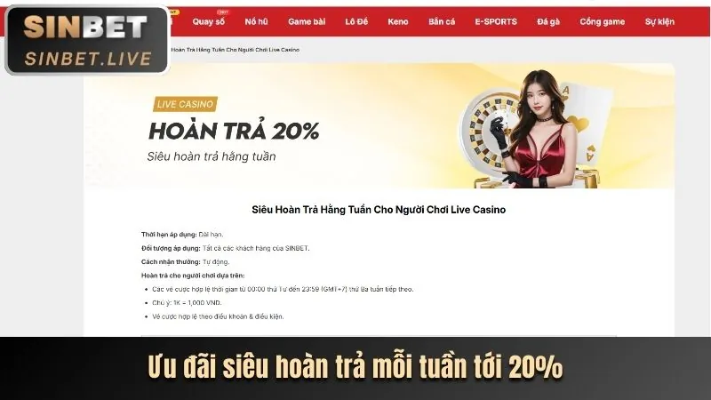 Các chương trình khuyến mãi và tiền thưởng thể thao C33WIN